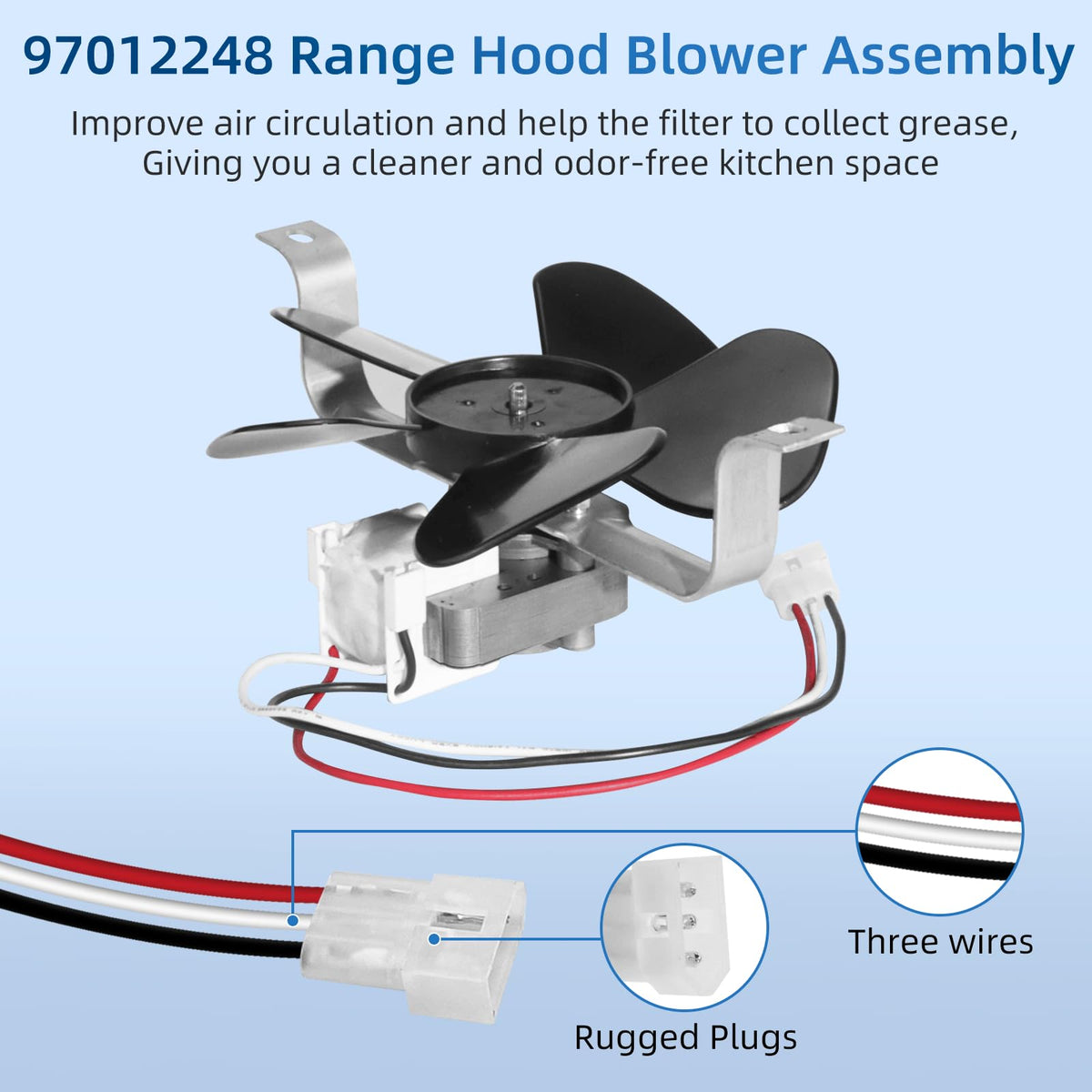 Range Hood Fan Motor Replacement Part Z4347