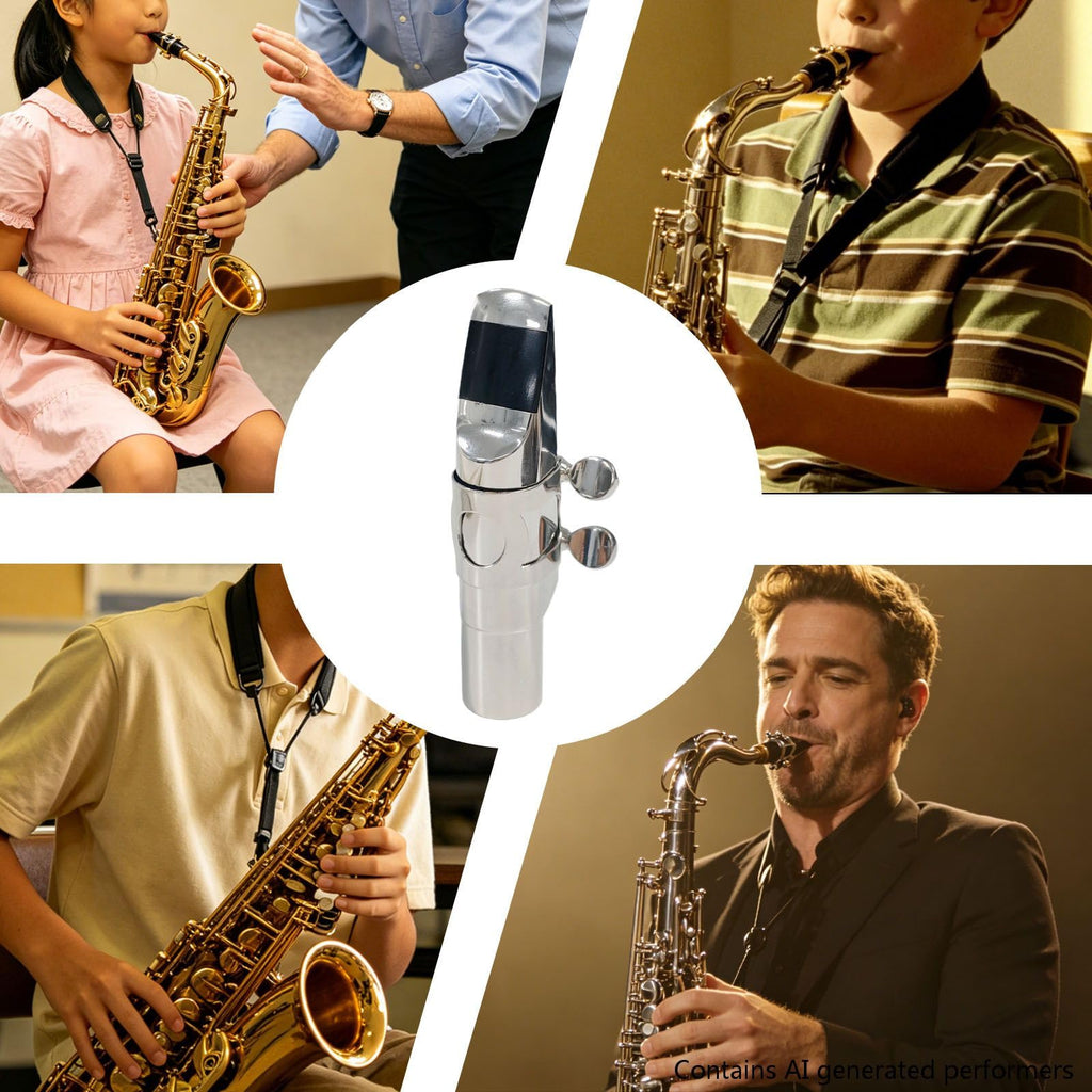 Silver Plated Alto Saxophone Mouthpiece H254030