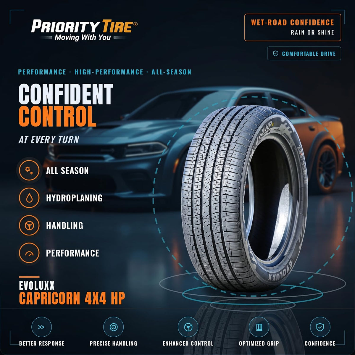 235/55R18 104V All Season XL Tire D7272