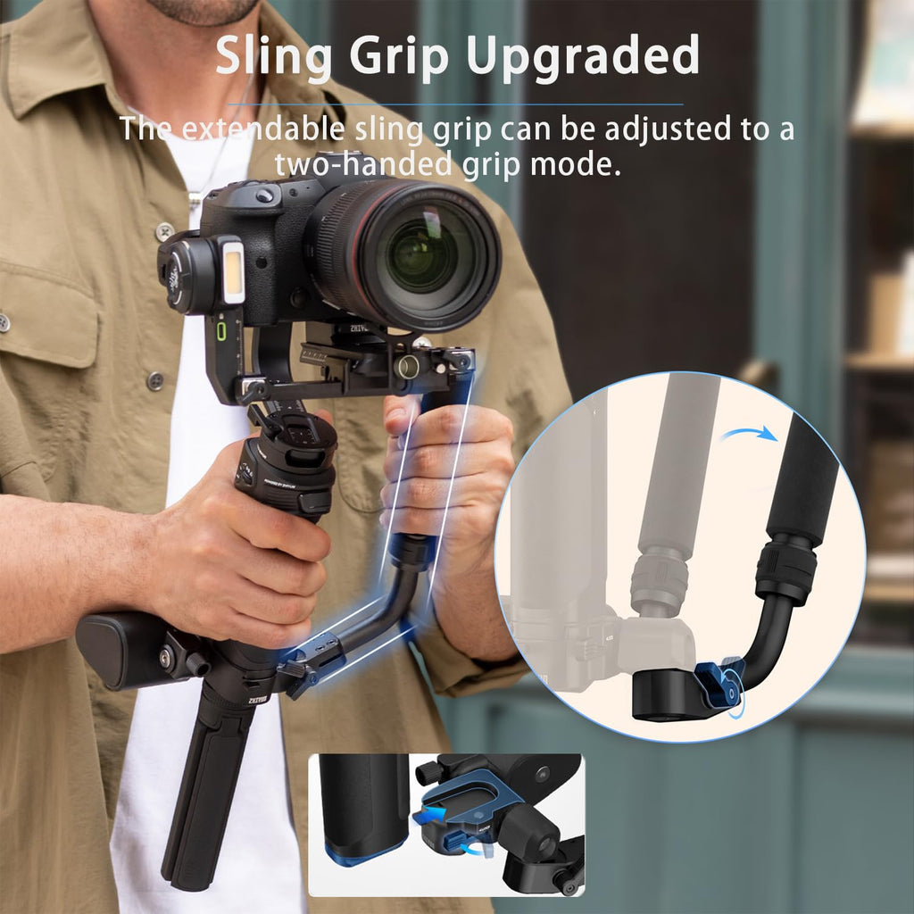 3-Axis Gimbal Stabilizer for DSLR and Mirrorless Camera E459