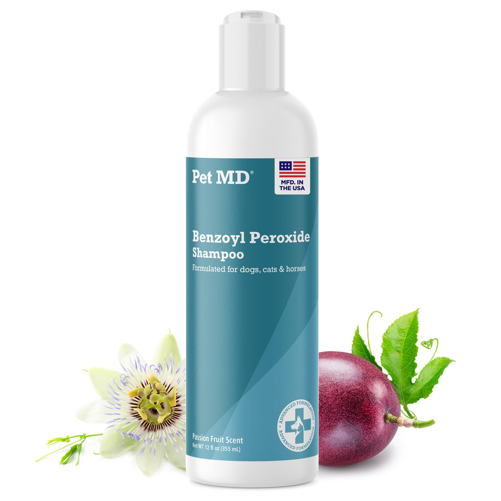 Benzoyl Peroxide Shampoo for Dogs, Cats, and Horses 12oz R4285