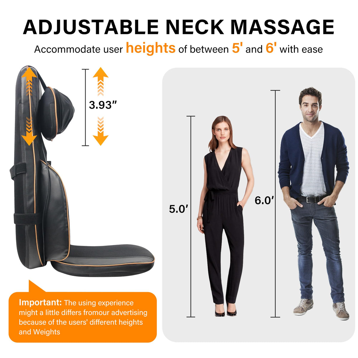 Shiatsu Neck and Back Massager with Heat P1451
