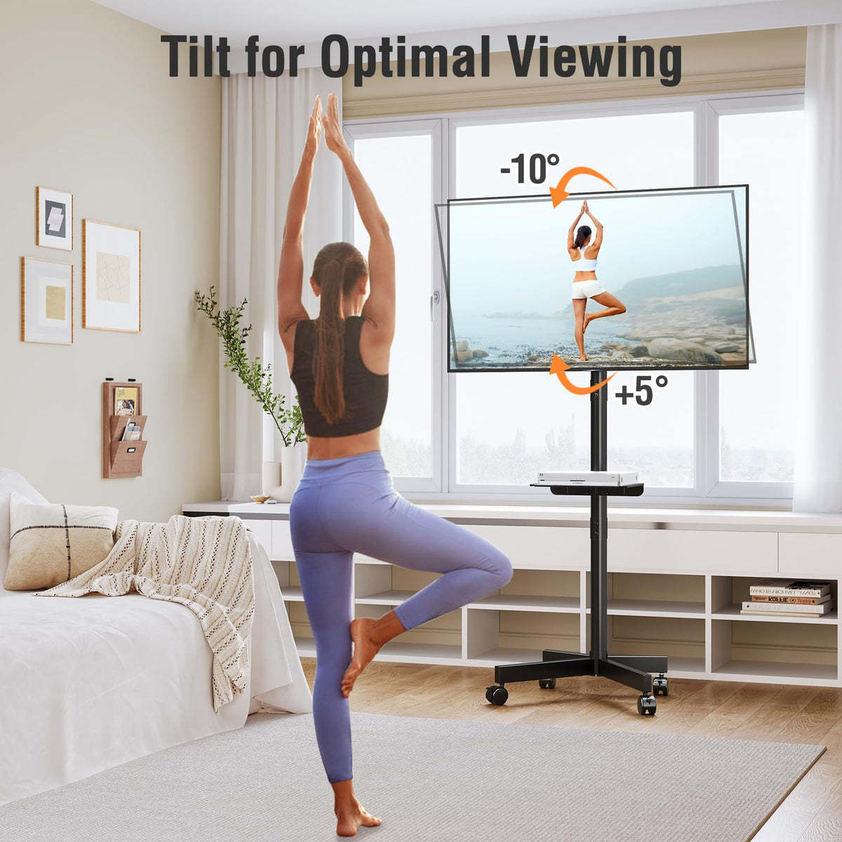 Mobile TV Stand for 23-60" TVs C409170