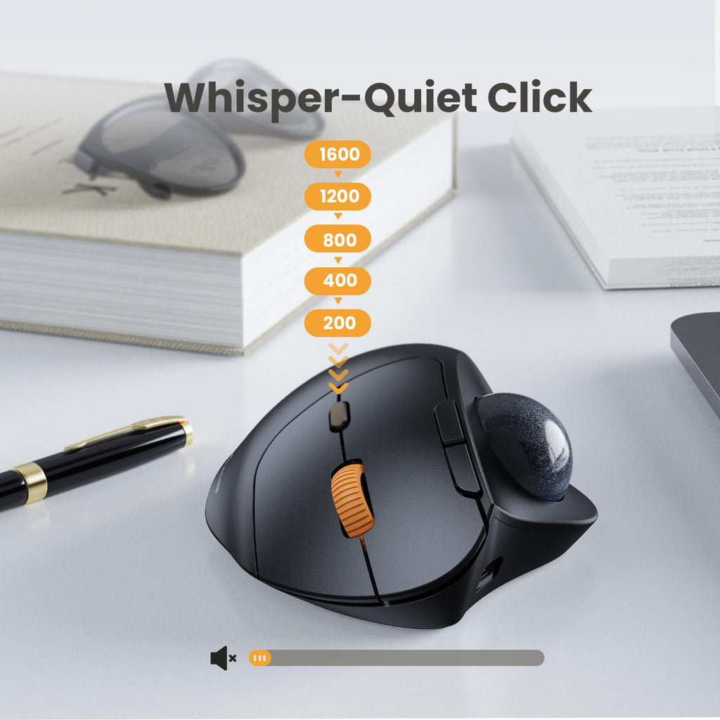 Wireless Bluetooth Trackball Mouse B154376