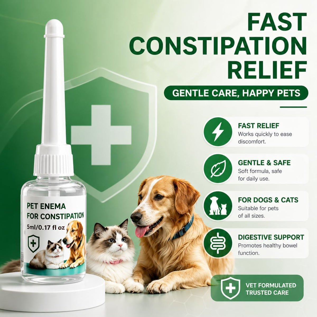 Disposable Enema Kit for Cats and Dogs 4 Pack P788