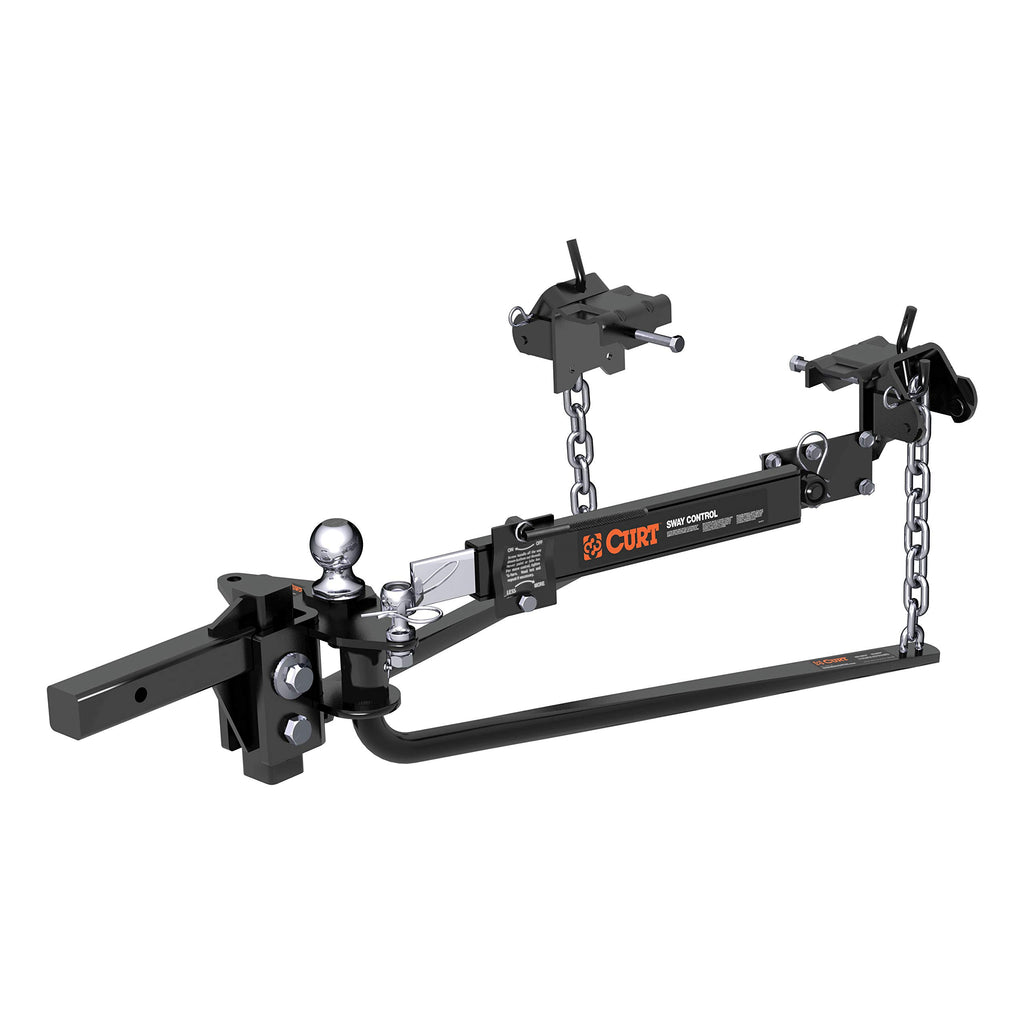 Round Bar Weight Distribution Hitch with Sway Control E383