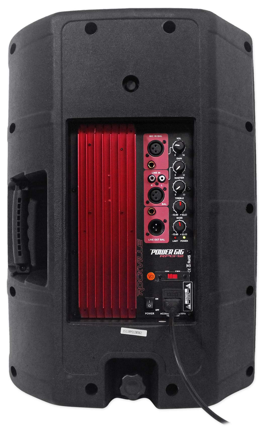 12" Powered Speaker System 2-Pack O4807
