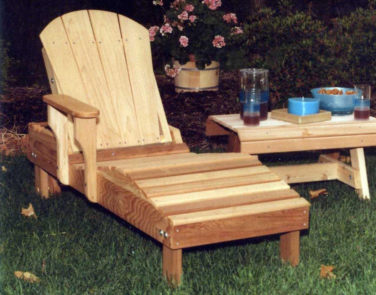 Adirondack Chaise Lounge P886