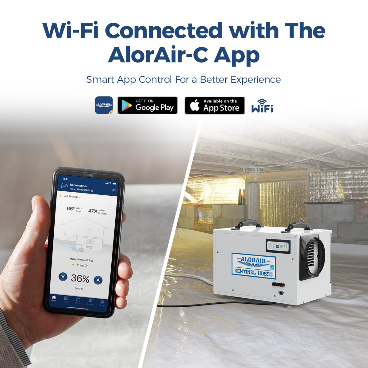 120 Pints Wi-Fi Dehumidifier E263