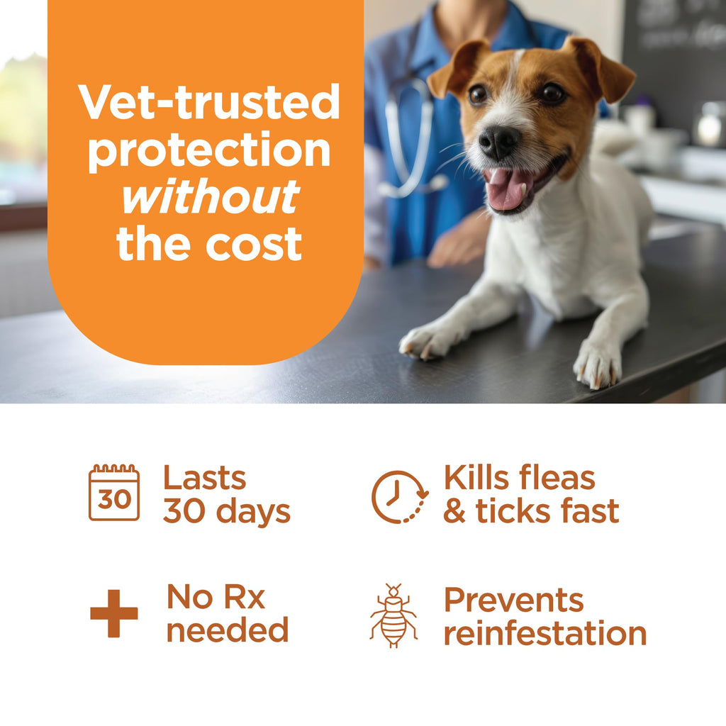 Flea Treatment for Dogs 6-22 lbs 3 Doses M1091