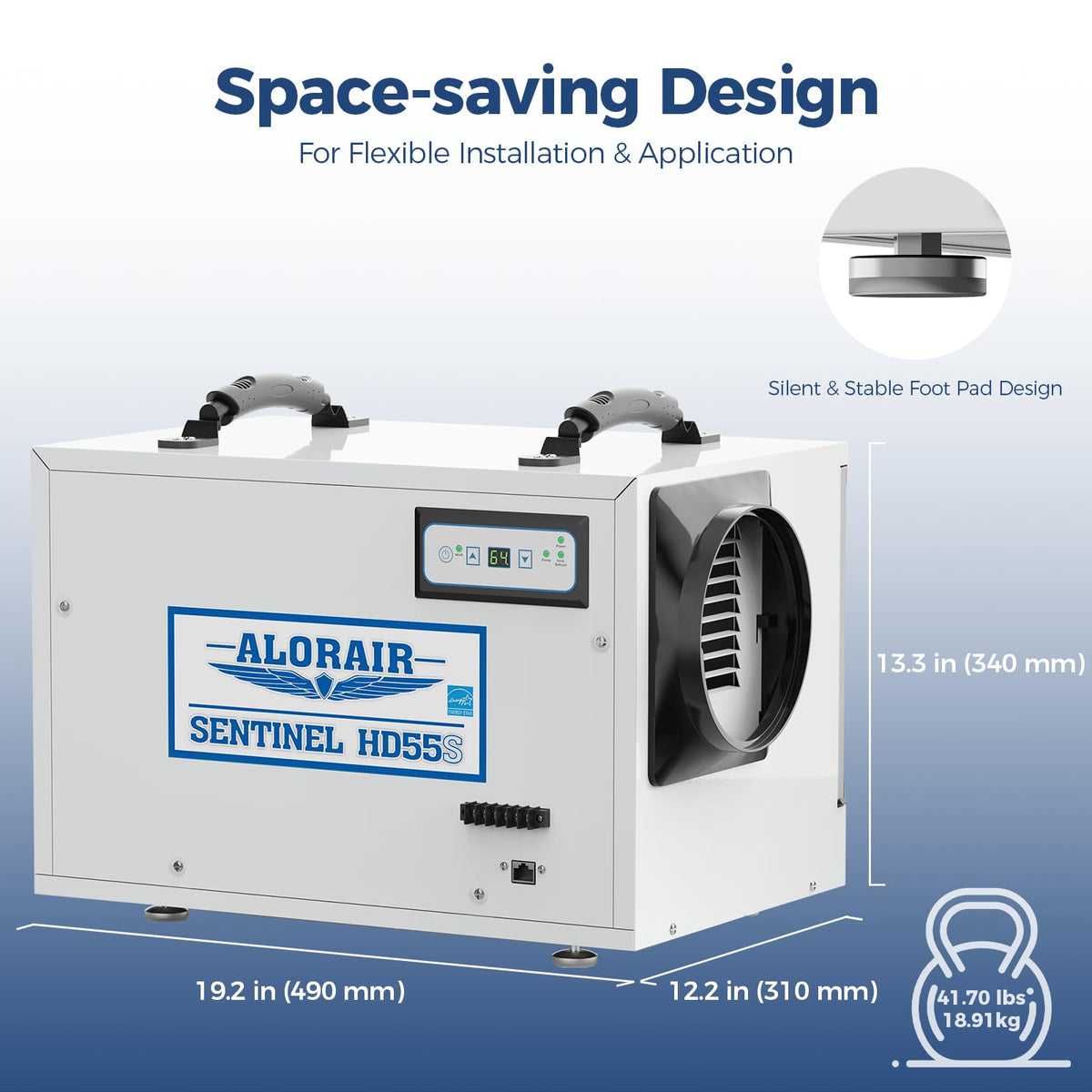 120 Pints Wi-Fi Dehumidifier E263
