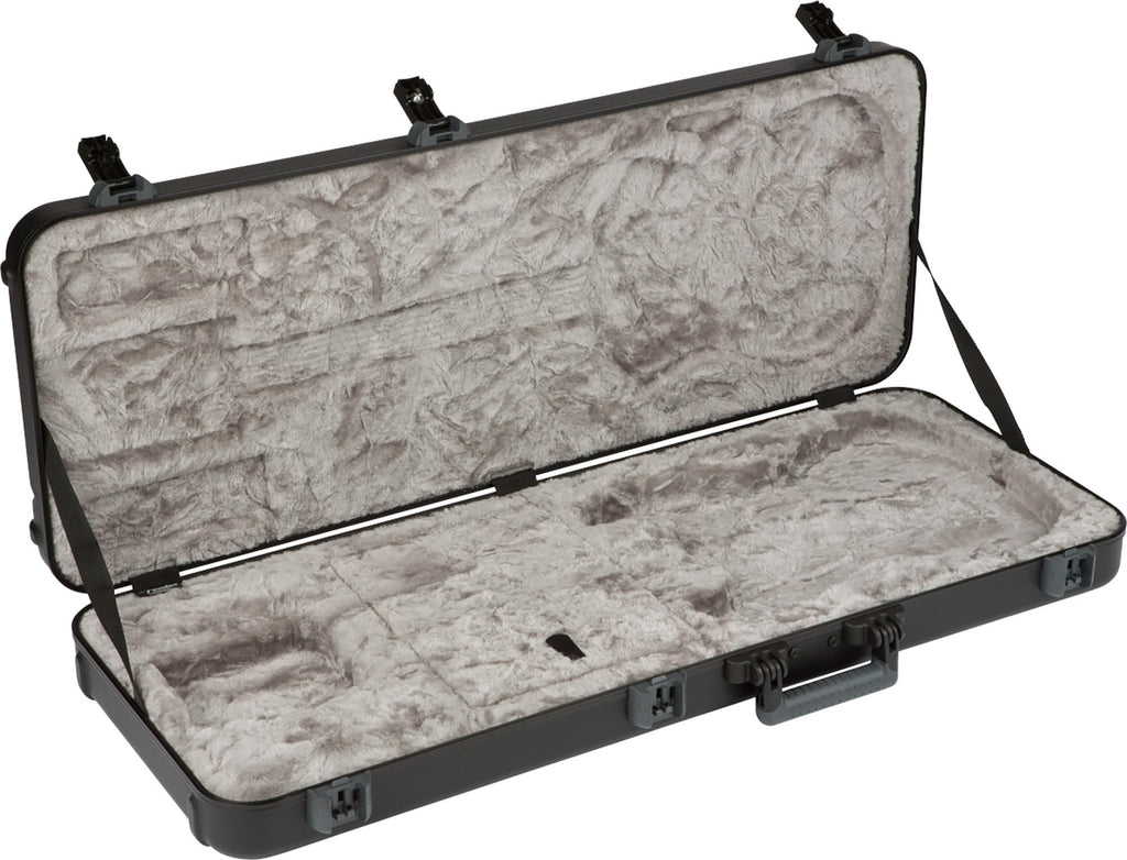 Black Molded Guitar Case with Guitar Strap and 24-Pack Picks T2070