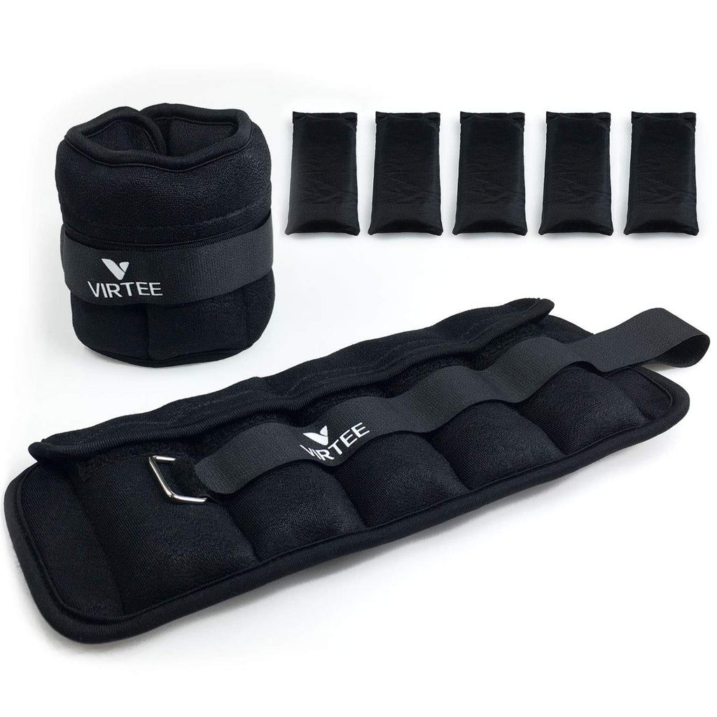 Adjustable Ankle Weights 1-3 Lbs Pair X212379