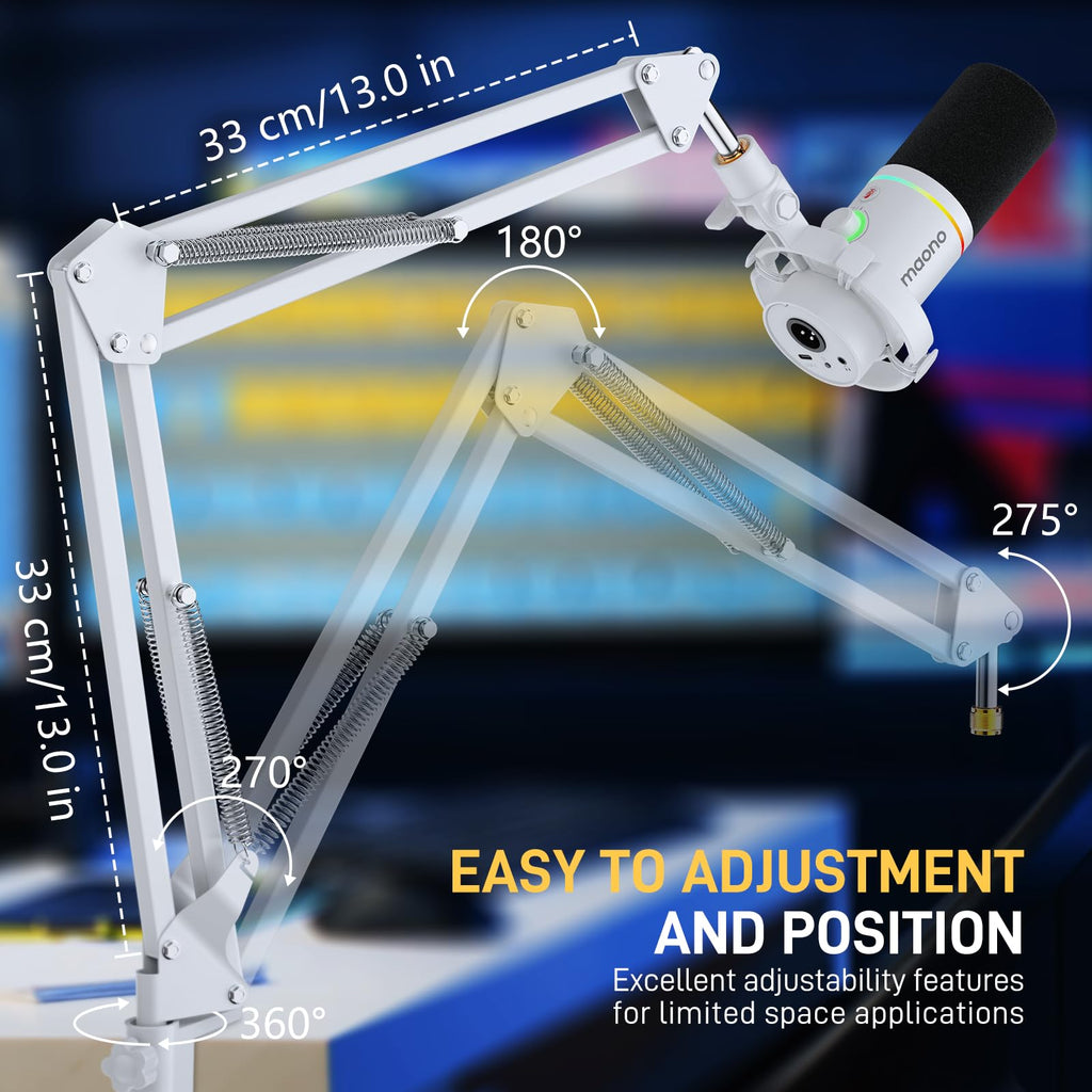 Wireless Condenser Microphone with Boom Arm U719