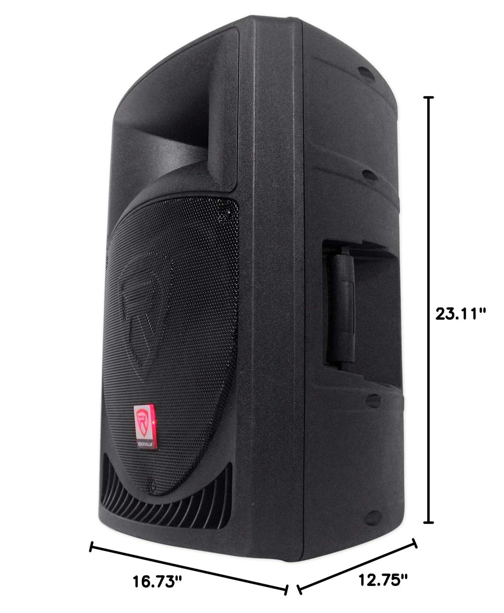 12" Powered Speaker System 2-Pack O4807