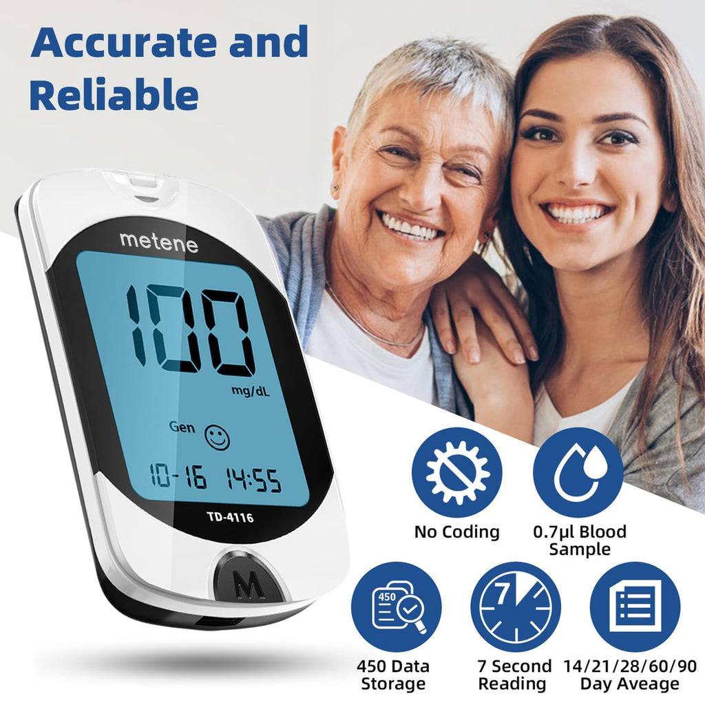Blood Glucose Monitor Kit & Twist Top Lancets F57317