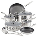 Stainless Steel Nonstick 12 Piece Cookware Set O1331