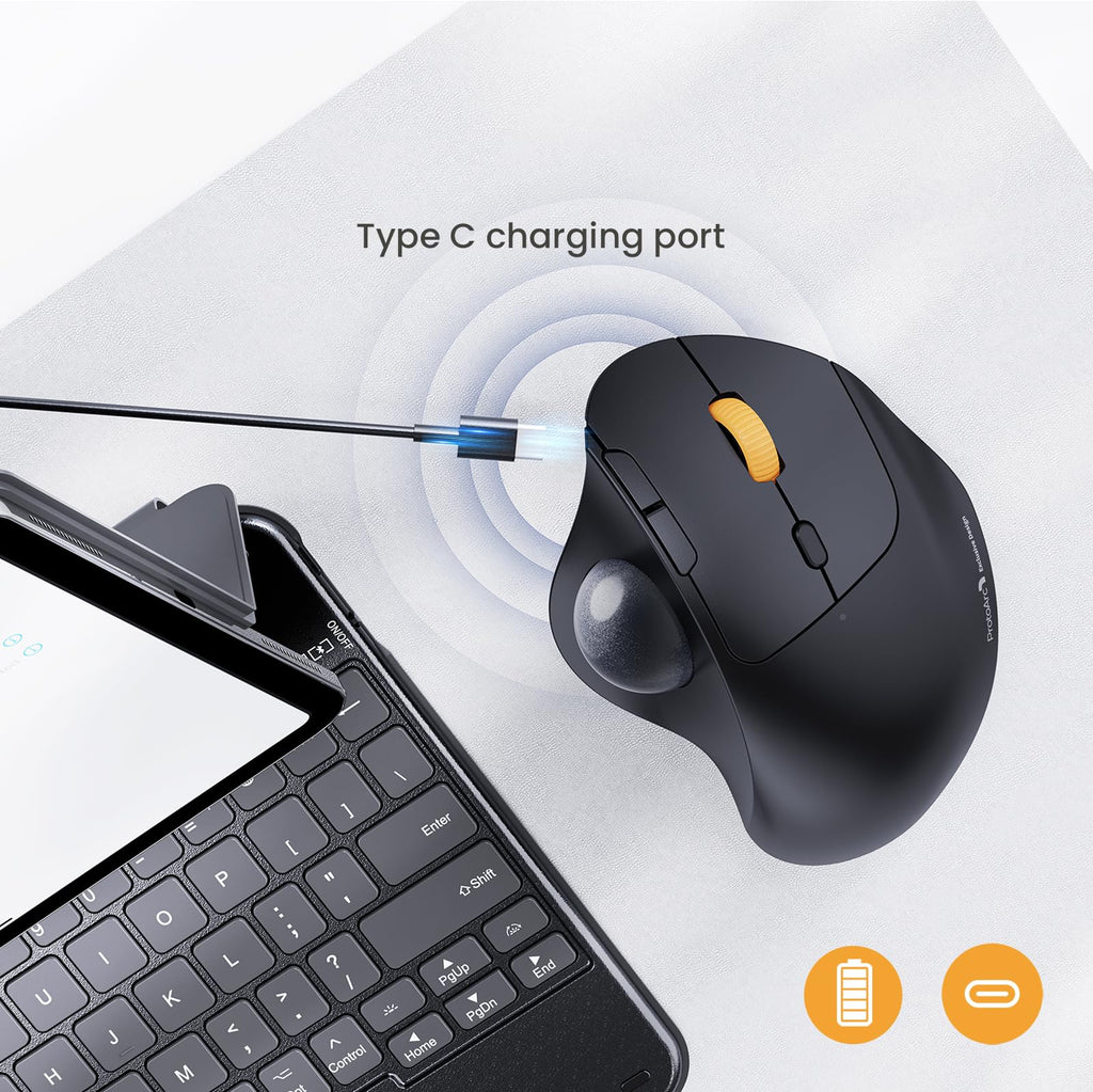 Wireless Bluetooth Trackball Mouse B154376