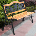 50 Inch Hardwood Frame Patio Bench N9130