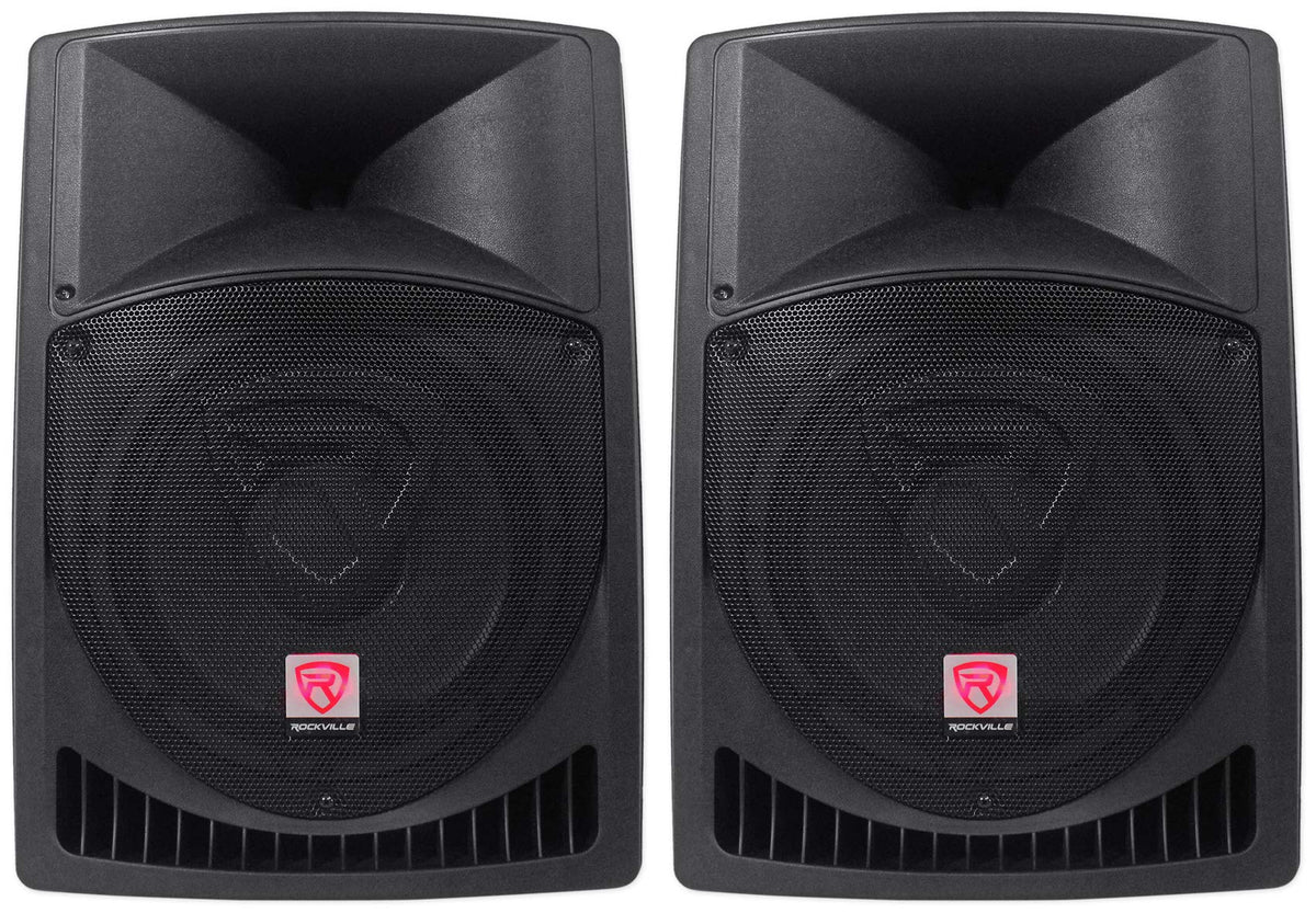 12" Powered Speaker System 2-Pack O4807