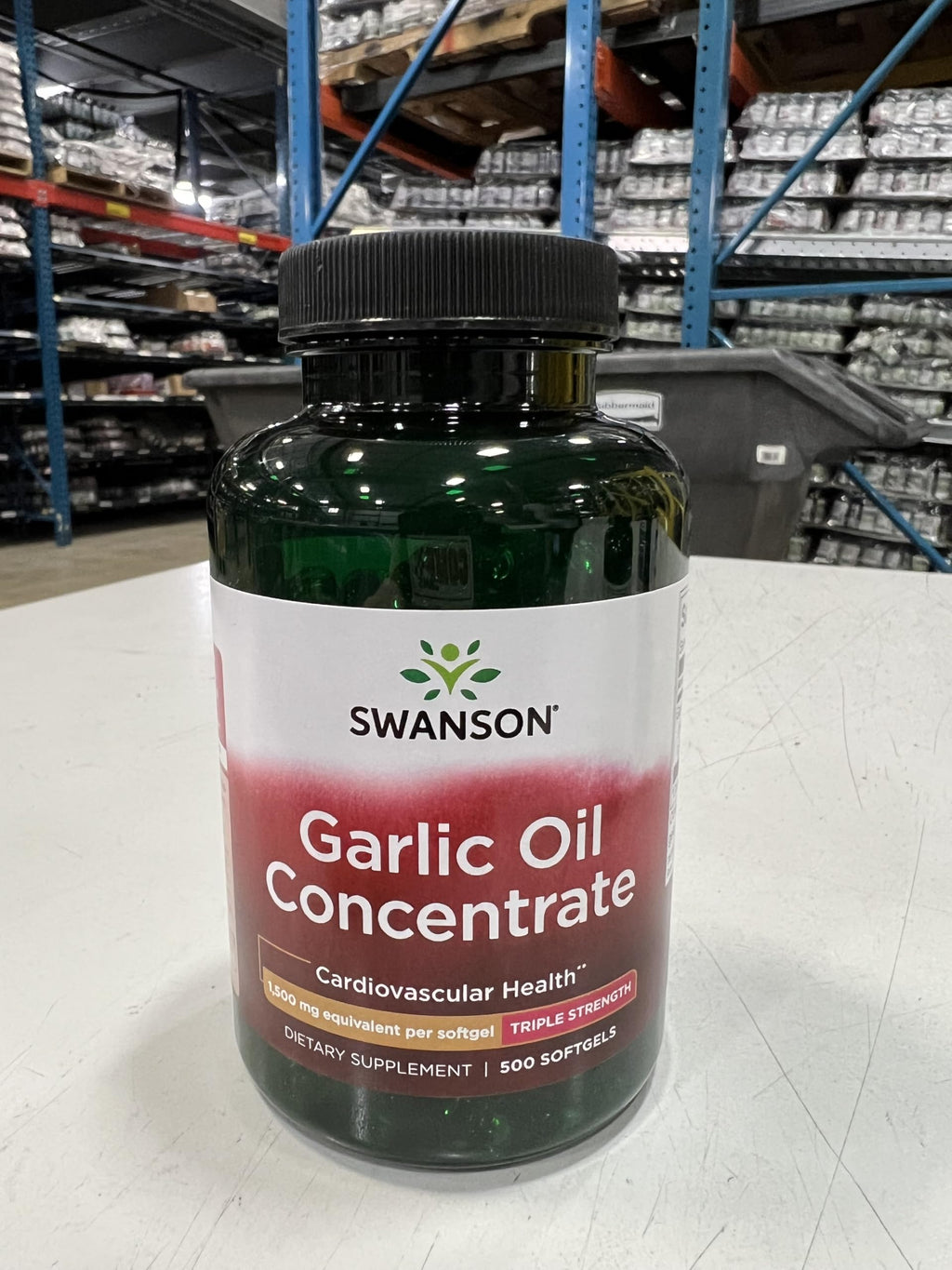 Garlic Oil 1500 mg 500 Softgels S560