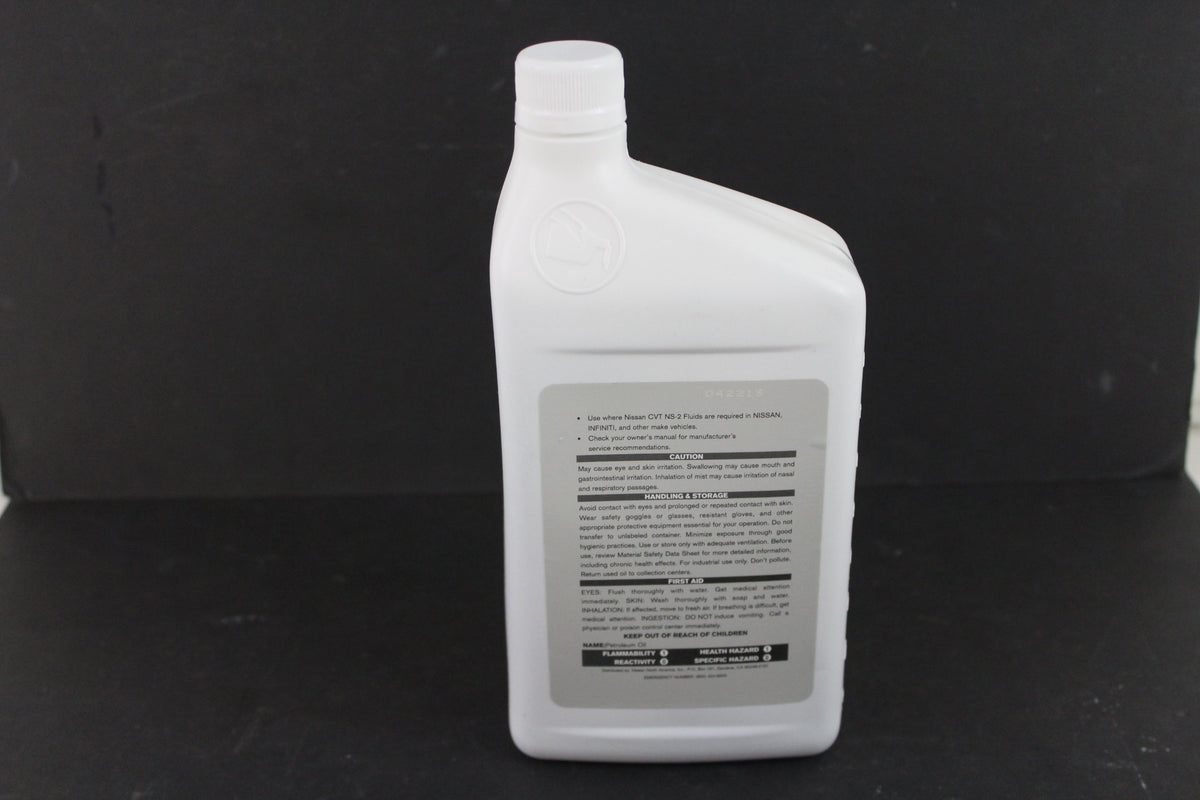 Nissan Continuously Variable Transmission Fluid 1 Quart Y39413