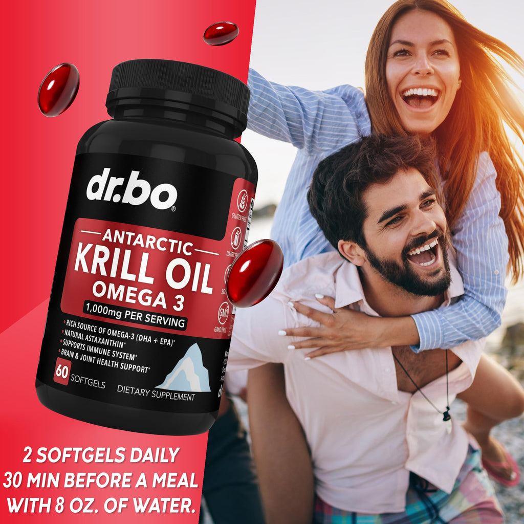 Krill Oil Omega 3 500mg 60 Softgels T676783