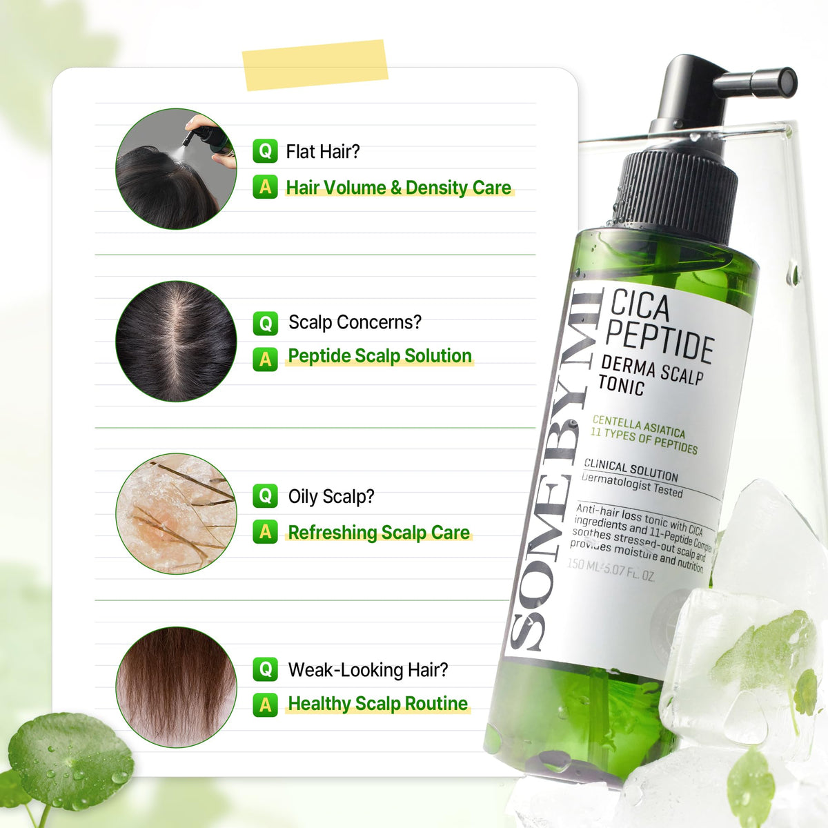 Cica Peptide Scalp Tonic 5.07 fl oz A4844