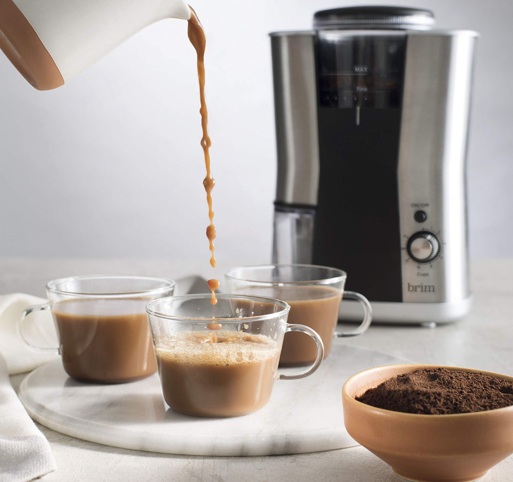 Conical Burr Coffee Grinder, 17 Grind Settings, Stainless Steel/Black D16113