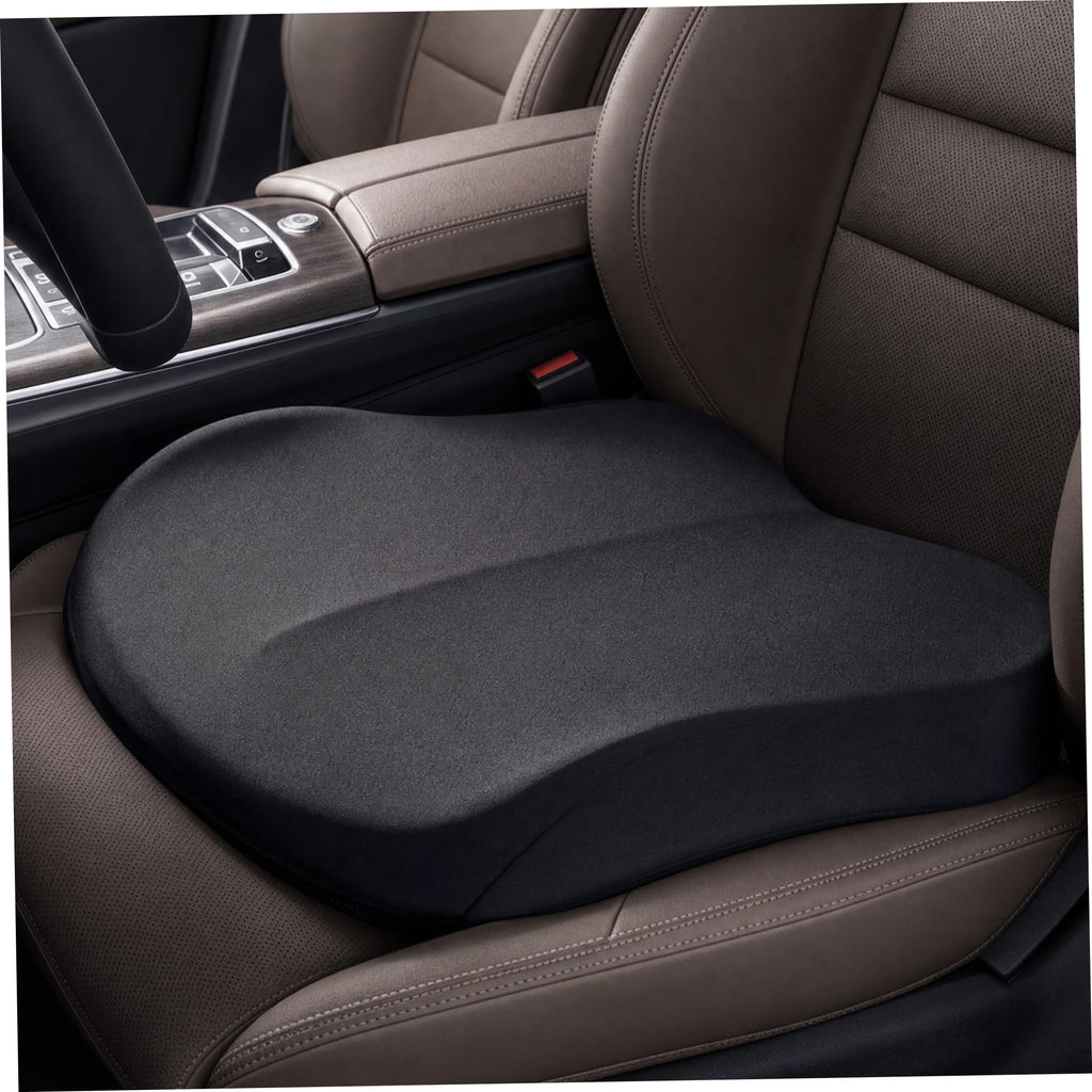 Backless Booster Car Seat Cushion, Black D778855