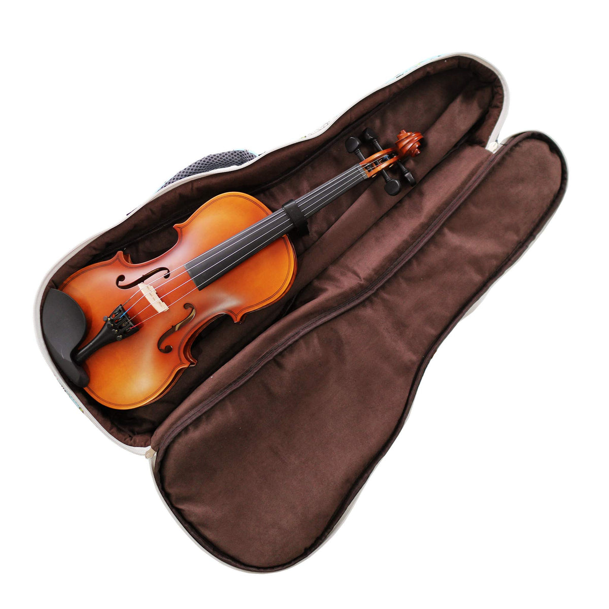 15mm Padded Cartoon Panda Violin Bag S352559