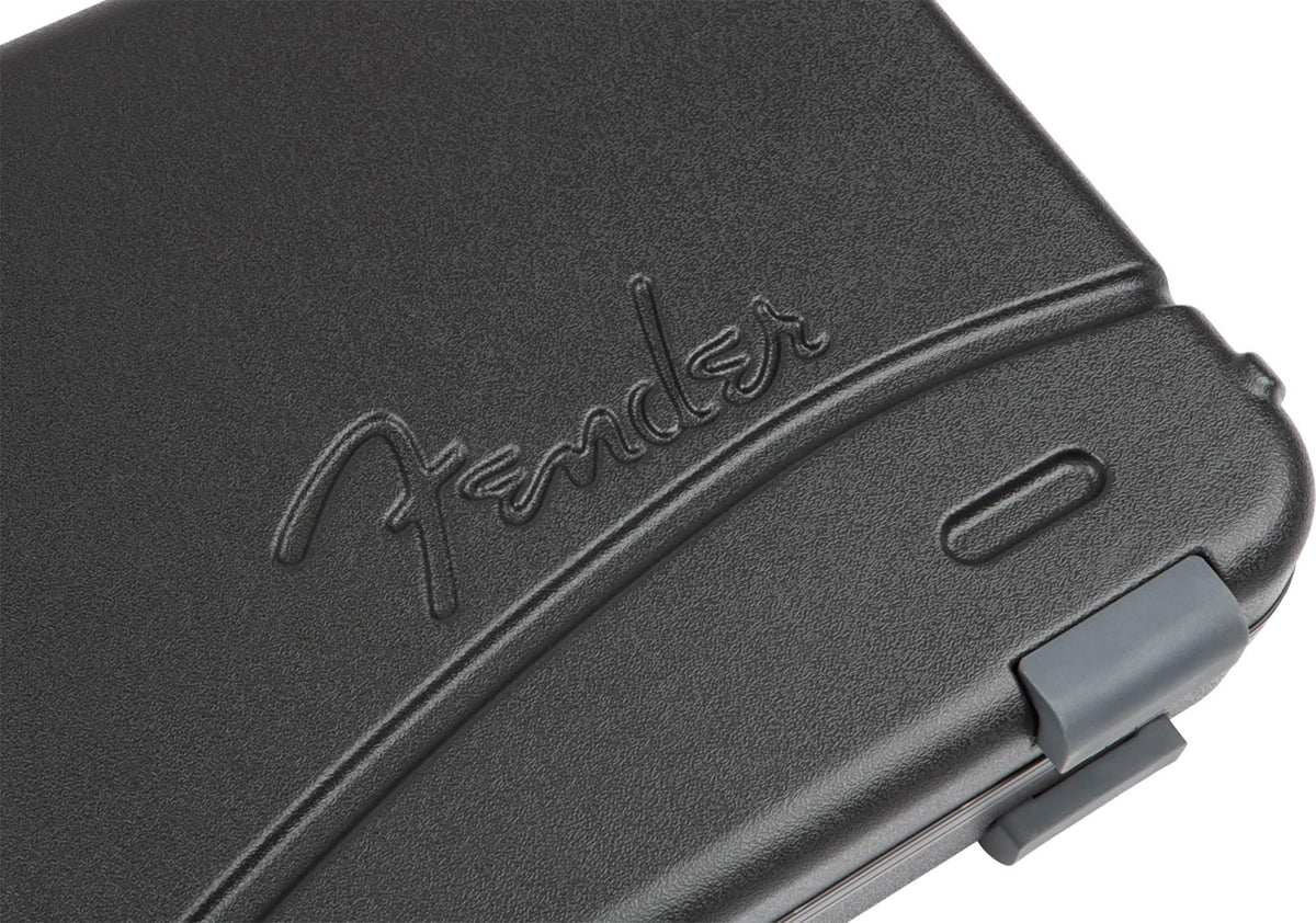 Black Molded Guitar Case with Guitar Strap and 24-Pack Picks T2070
