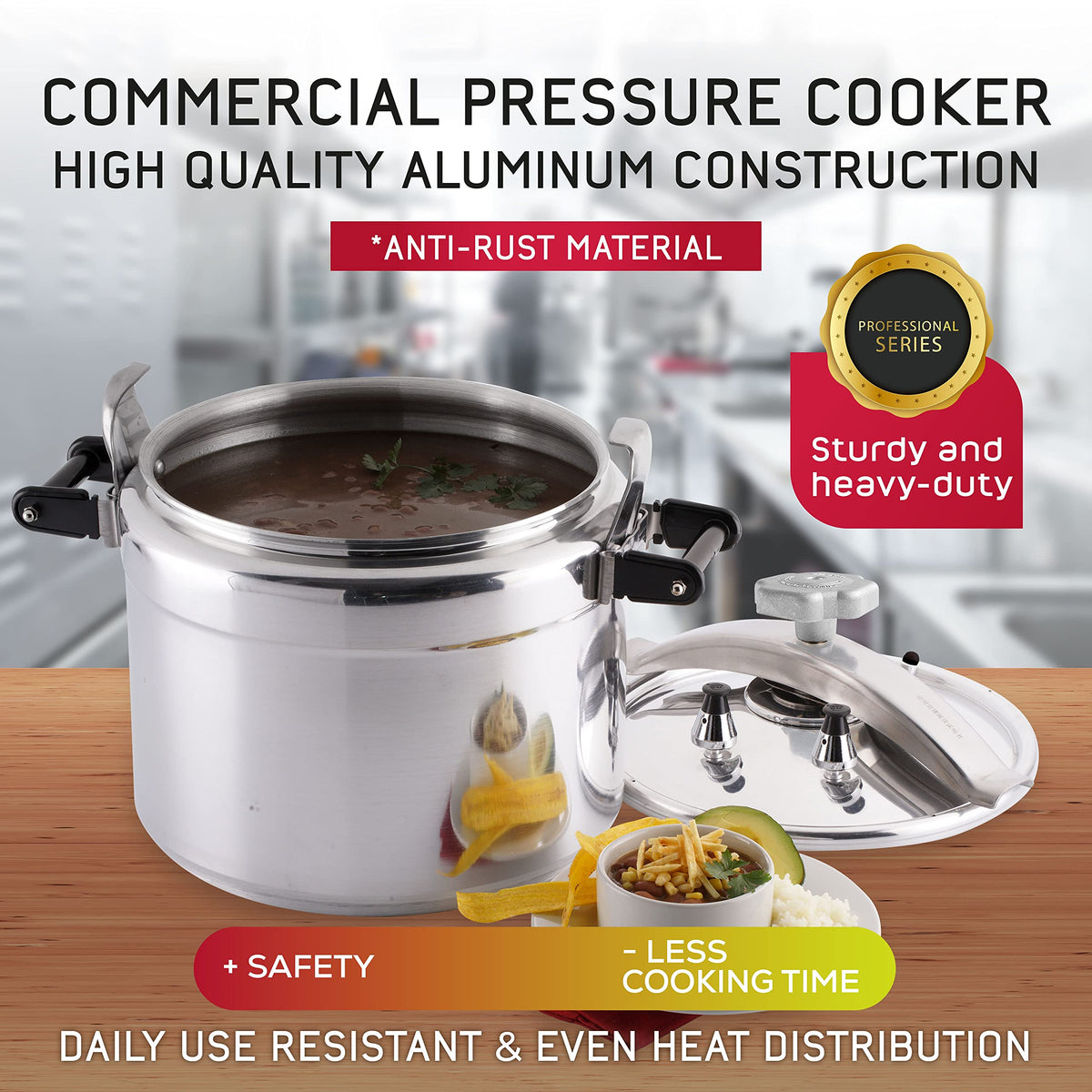53-Quart Aluminum Pressure Cooker C57972