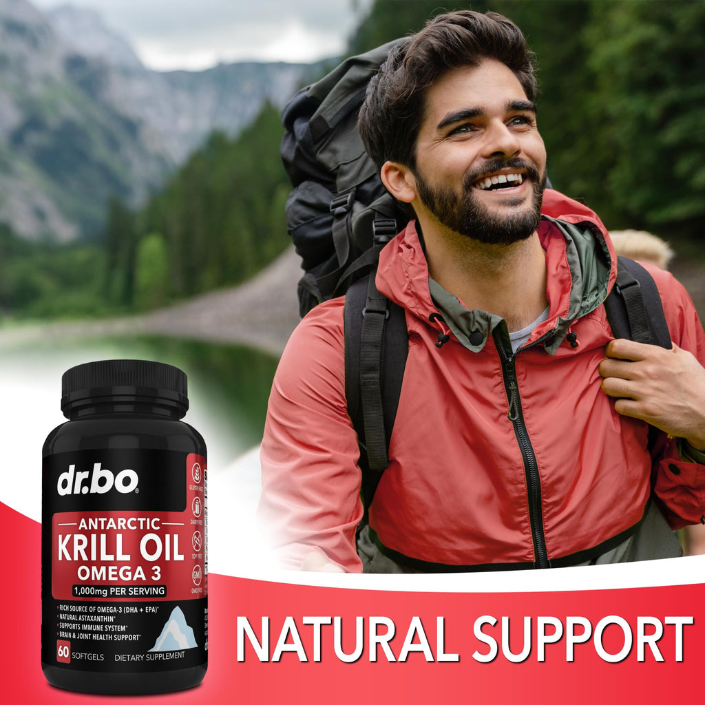 Krill Oil Omega 3 500mg 60 Softgels T676783