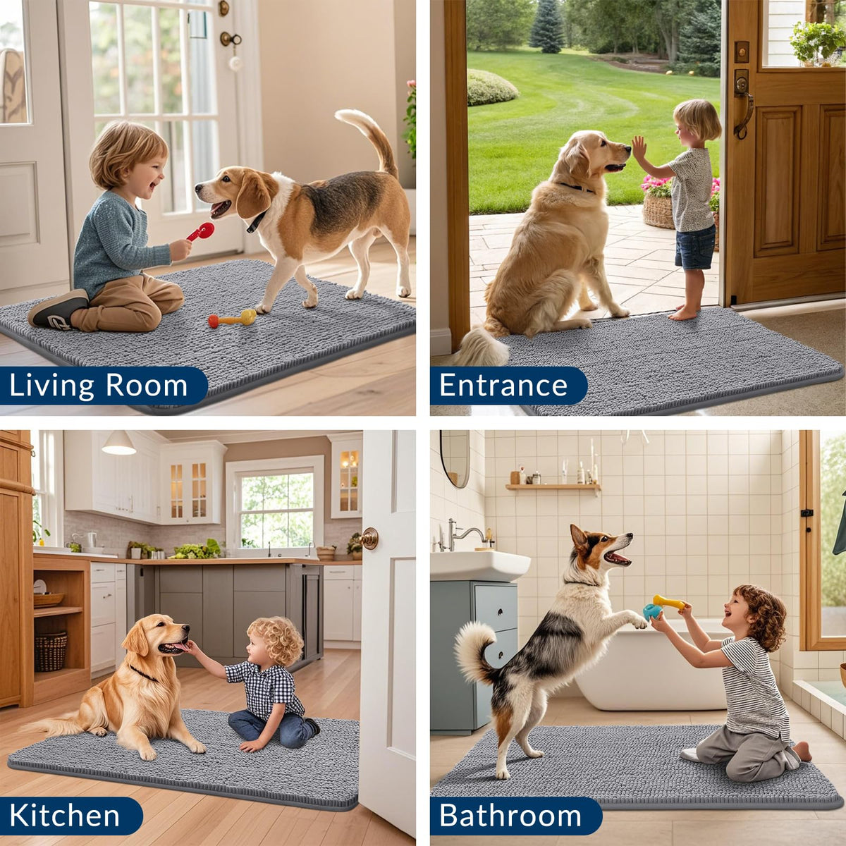 Dog Door Mat 30x20 W317358
