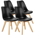 Dining Chairs Set of 4 PU Leather F5936
