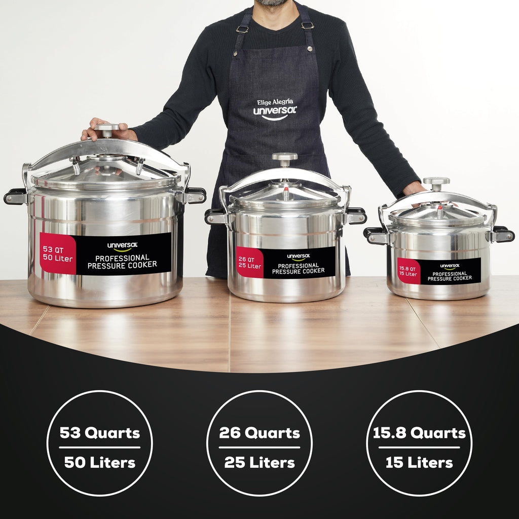 53-Quart Aluminum Pressure Cooker C57972