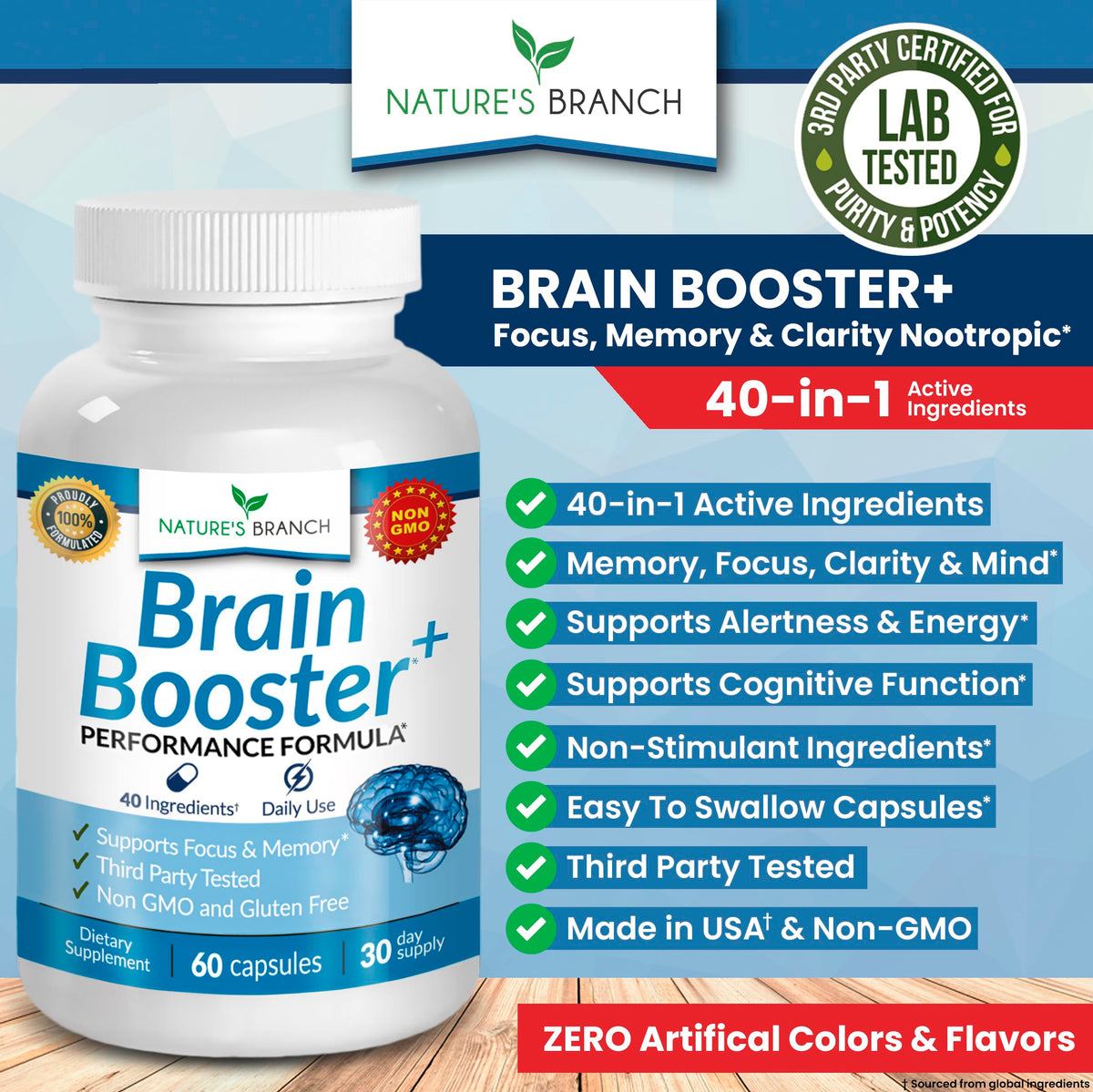 Brain Booster Supplement F9686
