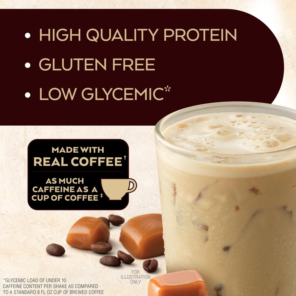 Chocolate Banana & Café Caramel Protein Shake, 15g Protein, Keto Friendly B741