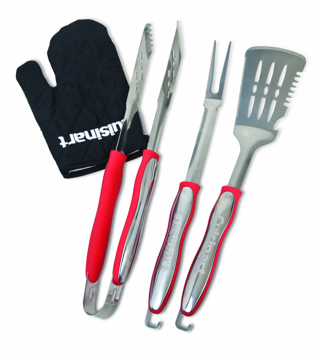 Portable Gas Grill and 3-Piece Grilling Tool Set I568