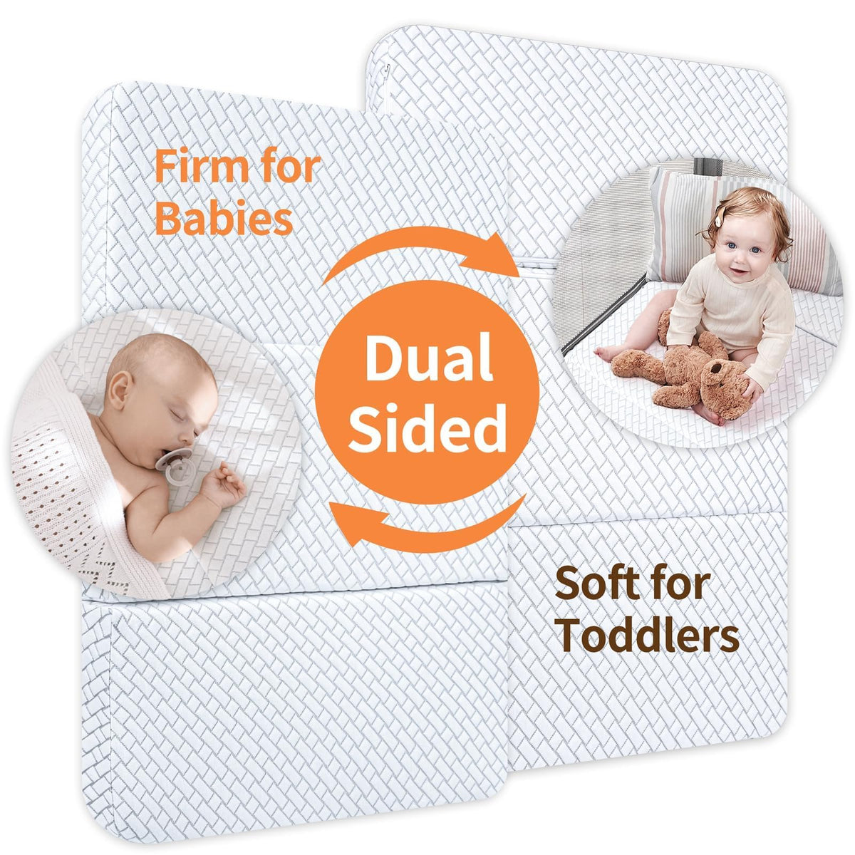 Pack N Play Mattress Trifold Memory Foam B336912