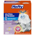 13 Gal White Kitchen Trash Bags 80ct H631135