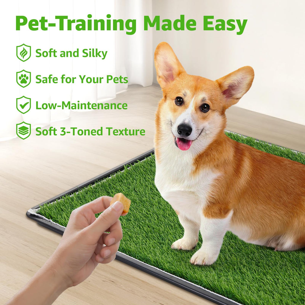 Dog Grass Pad with Tray M8201