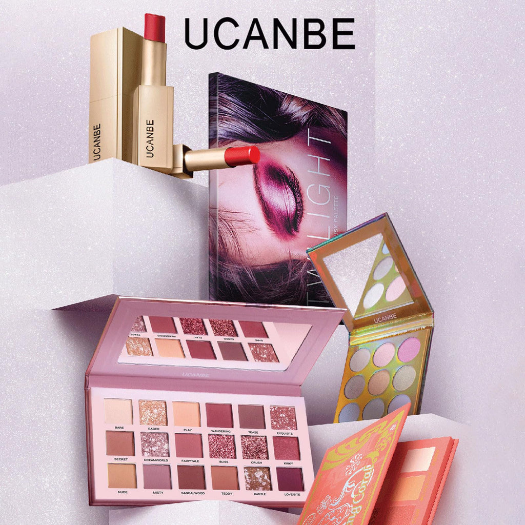 Nude Eyeshadow Palette Makeup Set, Matte Shimmer Glitter Pressed Pearl B863