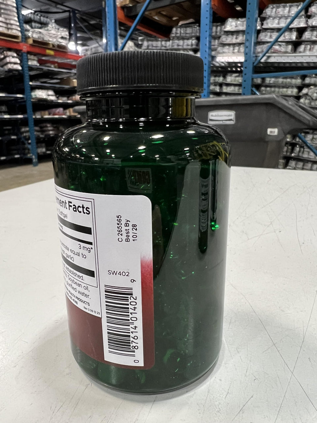 Garlic Oil 1500 mg 500 Softgels S560