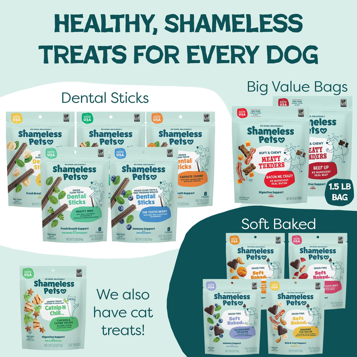 Soft Dog Treats 8oz S684