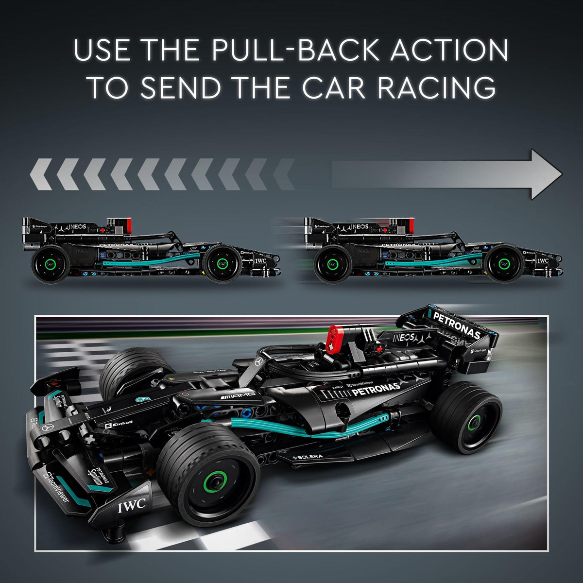 Pull-Back Car Toy Building Set I8687