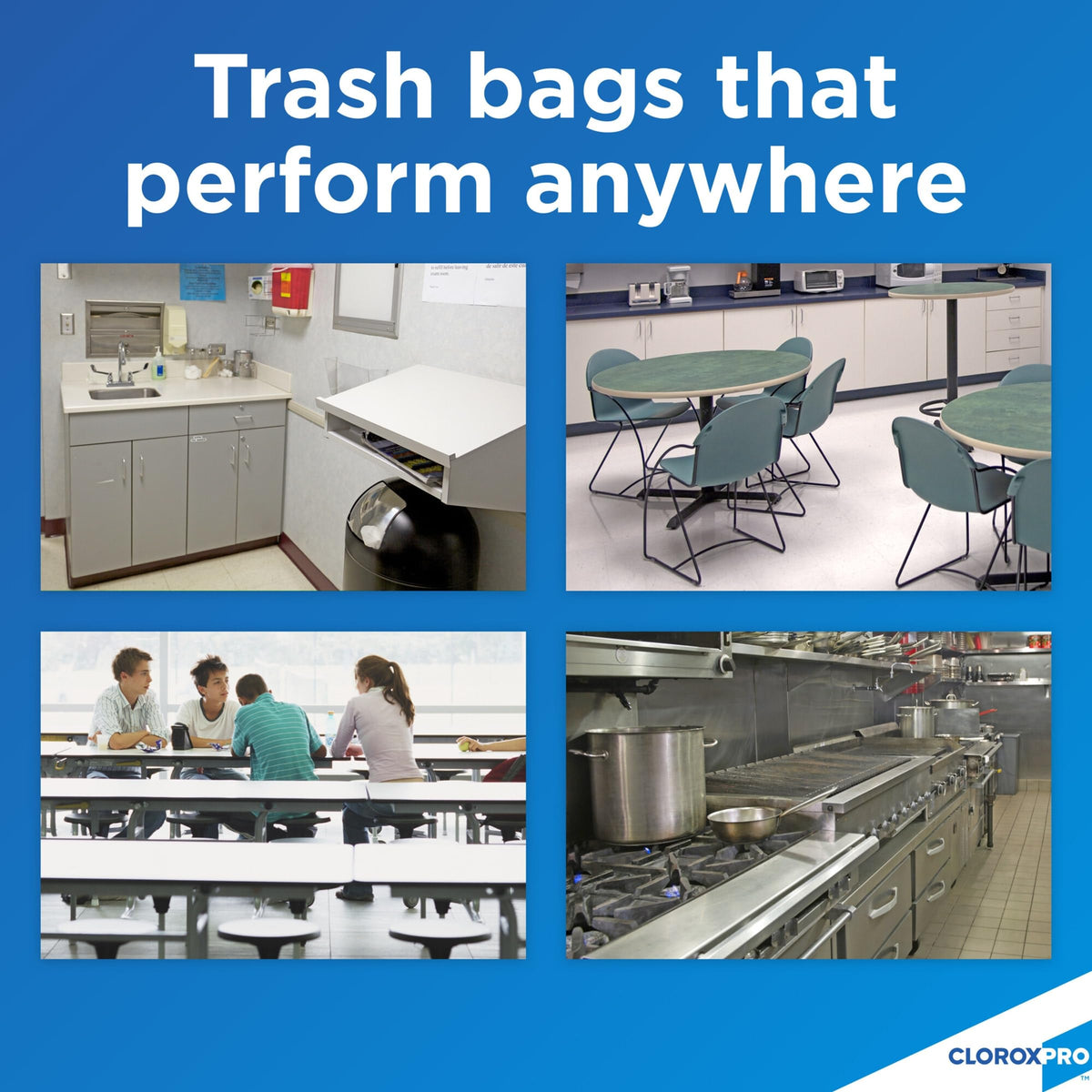 13 Gallon Tall Kitchen Trash Bags, 200 Count S5695