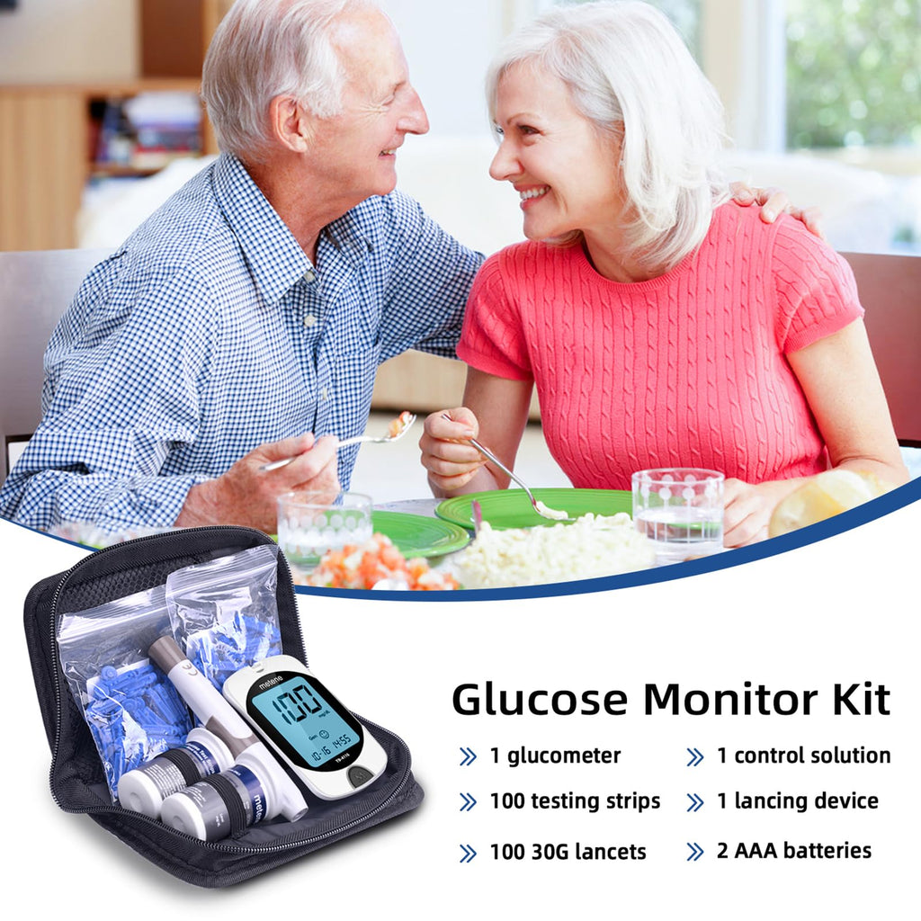 Blood Glucose Monitor Kit & Twist Top Lancets F57317