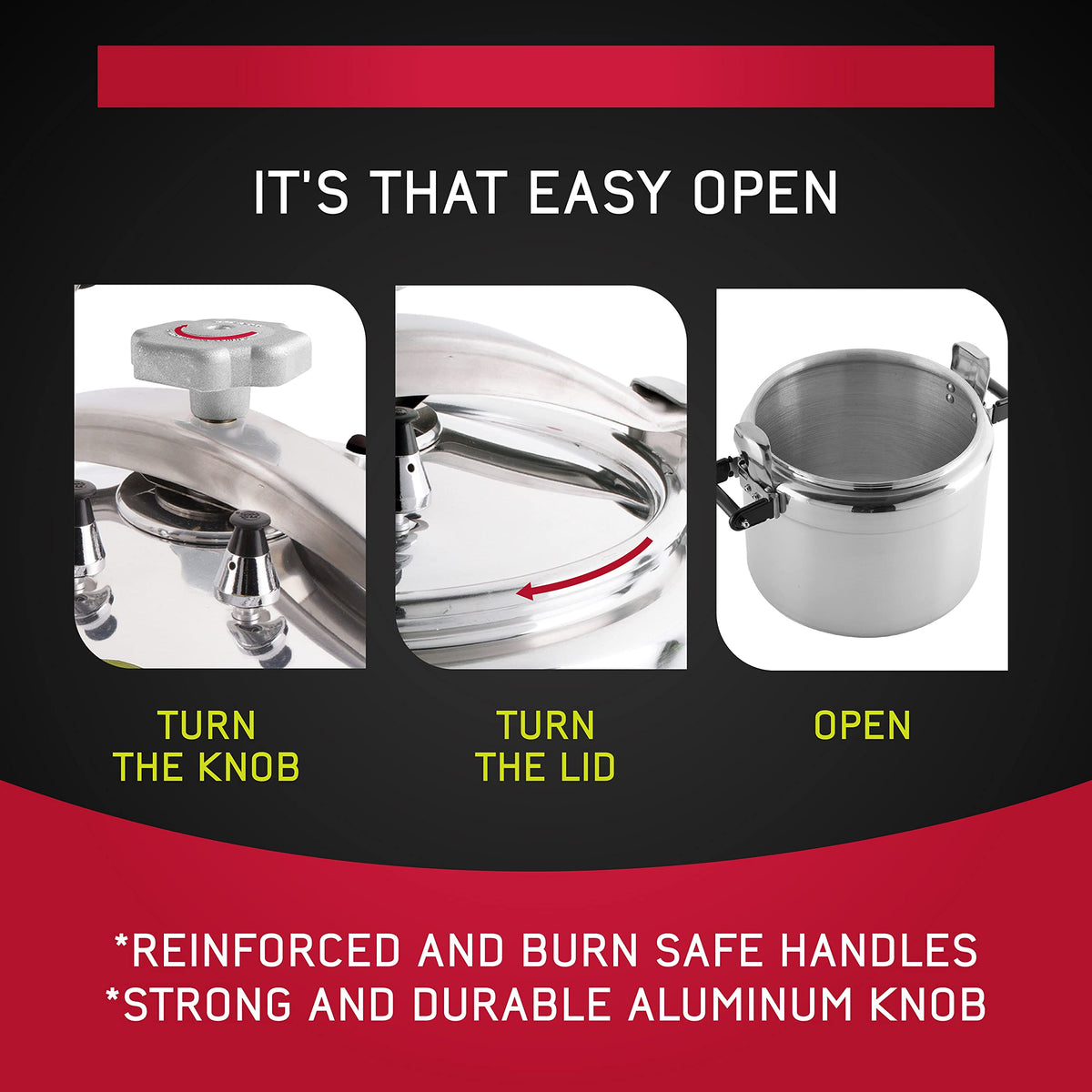 53-Quart Aluminum Pressure Cooker C57972